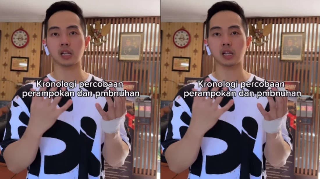 Selebgram Michael Rendy jadi korban percobaan perampokan.