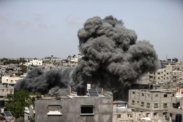 Israel serang kamp pengungsian Jenin. (Foto: KNRP)
