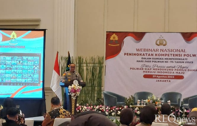 As SDM Polri Ingatkan Pentingnya Peran Polwan untuk Kawal Pemilu Damai 2024