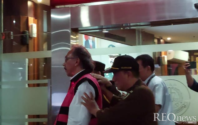 Eks Dirjen Minerba Kementerian ESDM, Ridwan Djamaluddin jadi tersangka (Foto: Hastina/REQnews)