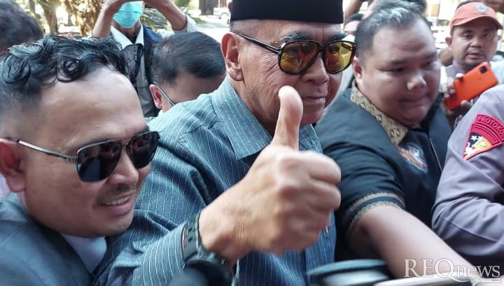 Pimpinan Pondok Pesantren Al-Zaytun Panji Gumilang (Foto: Hastina/REQnews)