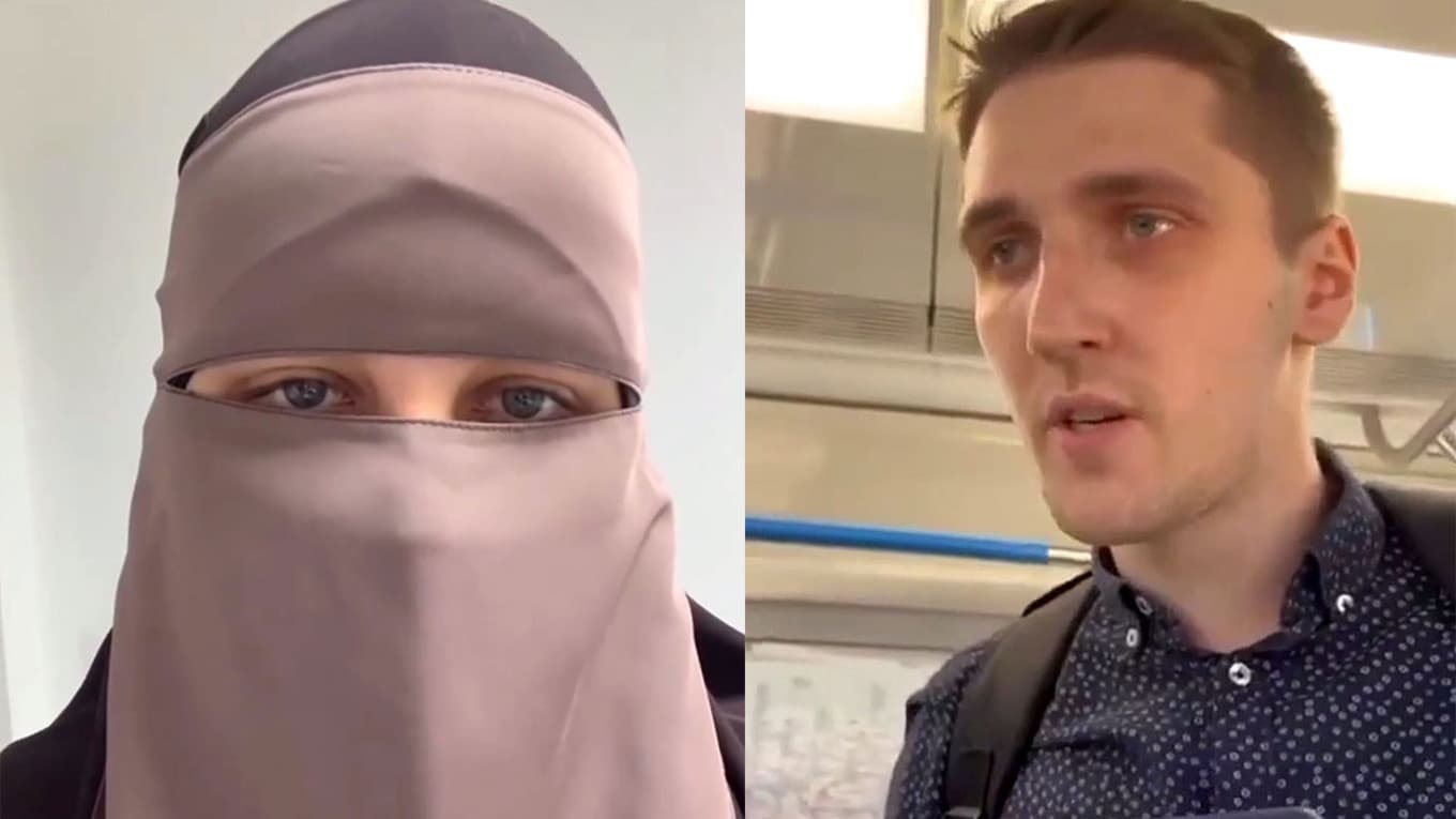 Kepolisian Rusia Tahan Dua Pemuda yang Lecehkan Muslimah Bercadar di Commuter Line
