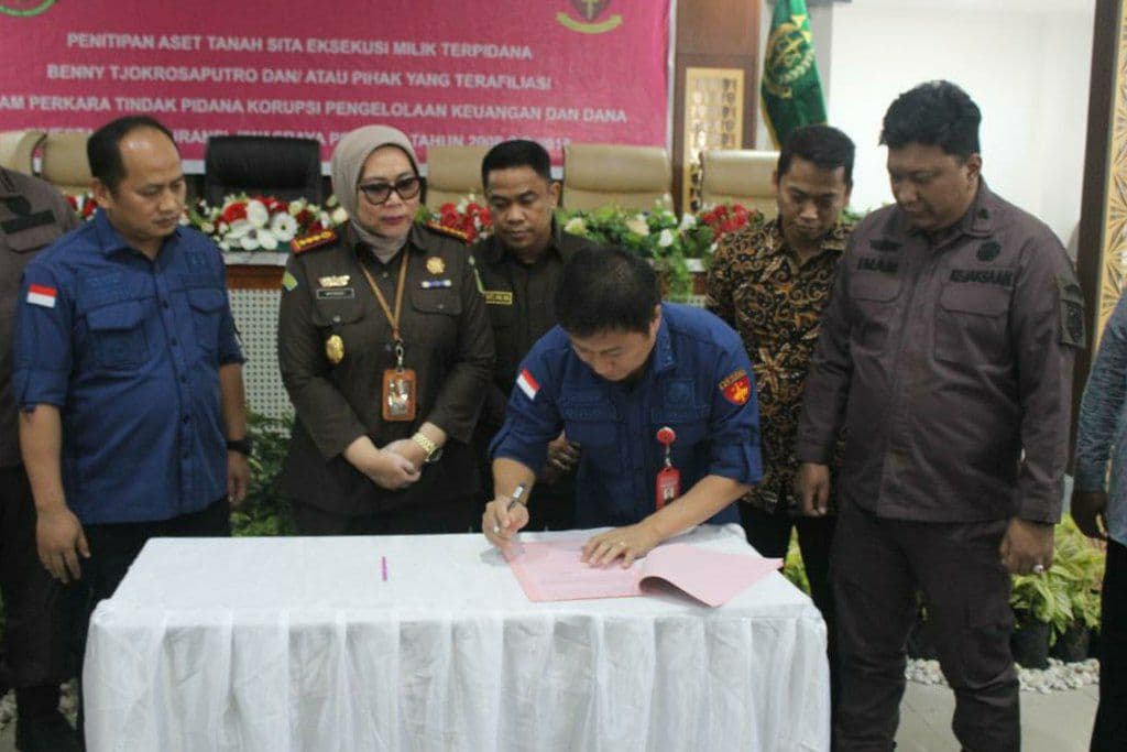 Kejagung Sita Eksekusi 115 Bidang Tanah Terafiliasi Benny Tjokro di Banten