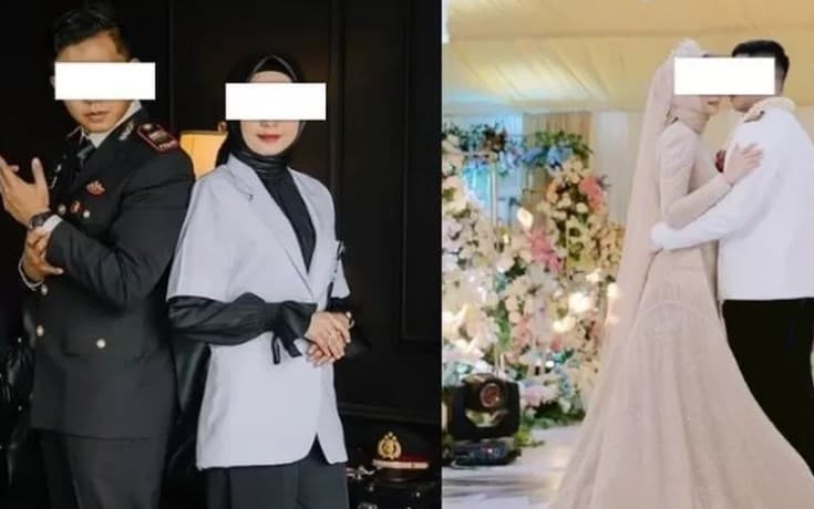 Oknum dokter inisial KDL kepergok selingkuh saat suami jalani pendidikan perwira polisi.