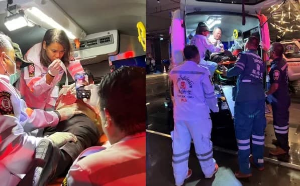 Insiden penembakan massal terjadi di Bangkok, Thailand.
