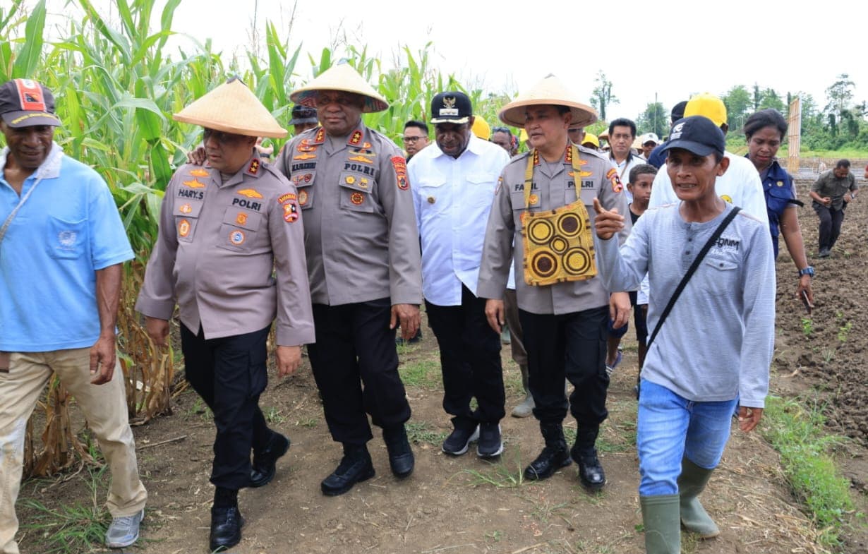 Kabaharkam Sebut Pelatihan Budidaya Jagung di Keerom Bukti Nyata Tingkatkan Kesejahteraan Masyarakat