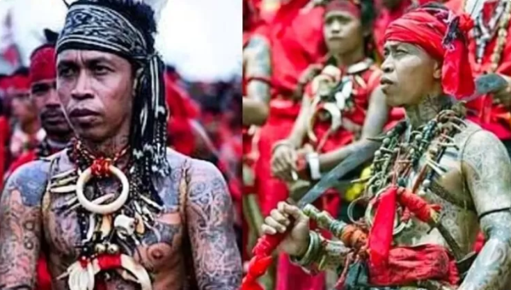 Panglima Pasukan Merah Dayak (Foto:Istimewa)