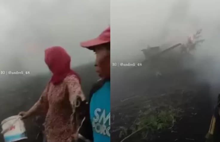 Innalillahi... Beredar Video Detik-detik Jatuhnya 2 Pesawat Super Tucano TNI AU, Ada Ledakan Lalu Api Menyambar