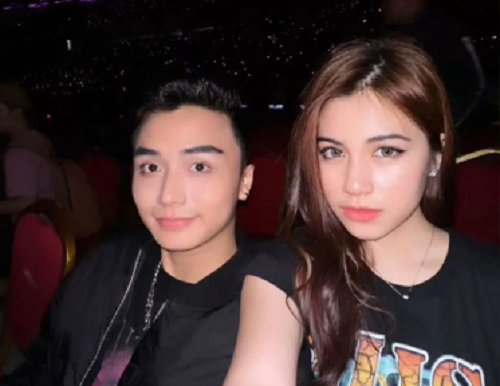 Leon Dozan bersama Rinoa Aurora Senduk (Foto:Istimewa)
