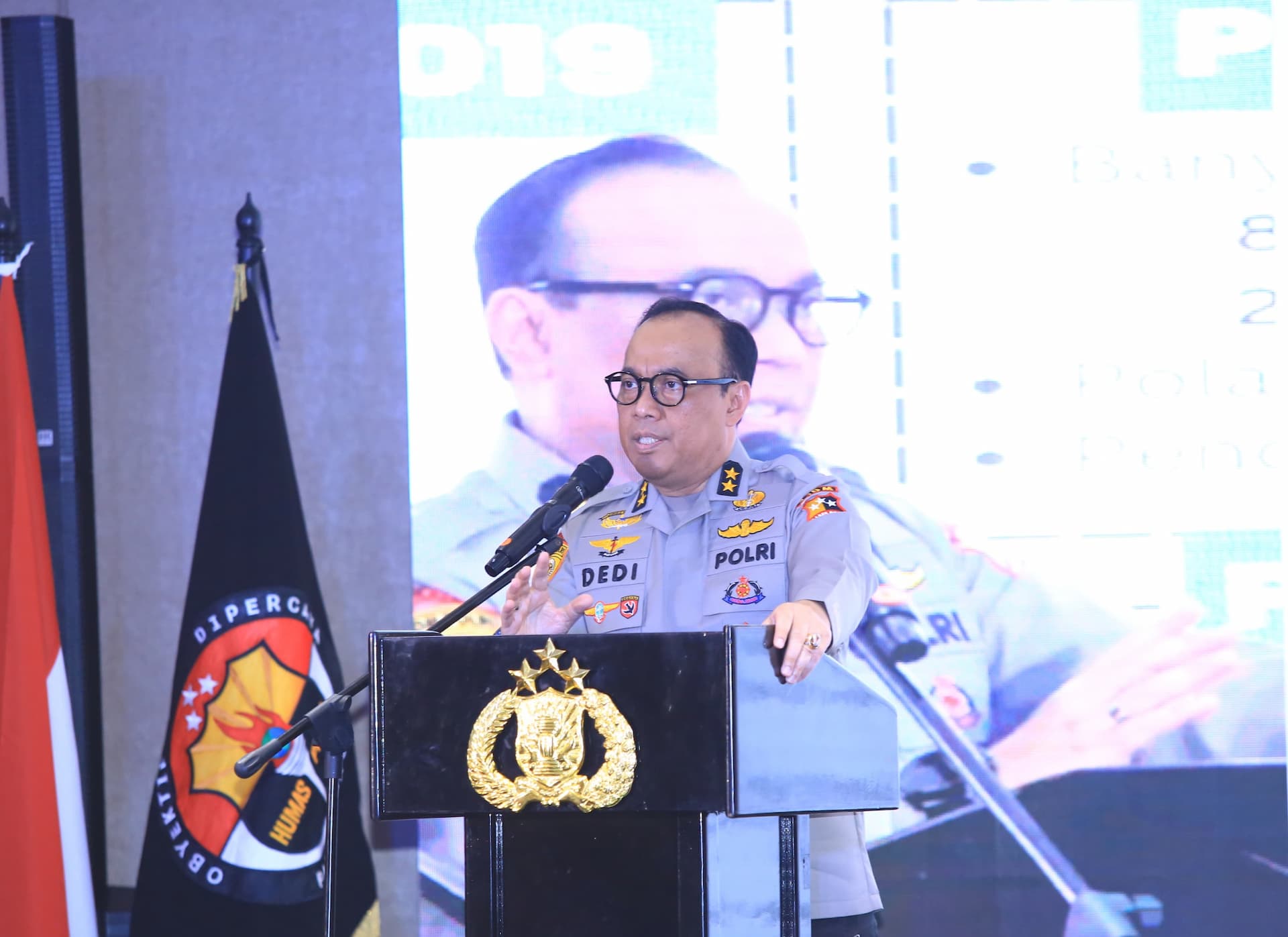 Asisten Kapolri Bidang SDM Irjen Dedi Prasetyo (Foto: Humas Polri)