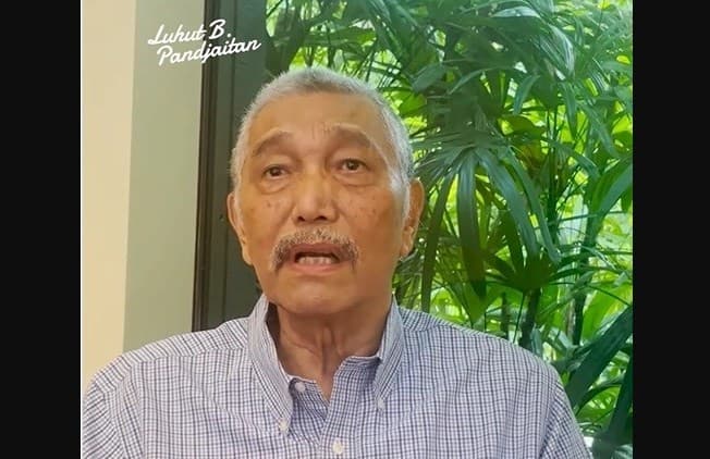 Menko Marves Luhut Binsar Pandjaitan