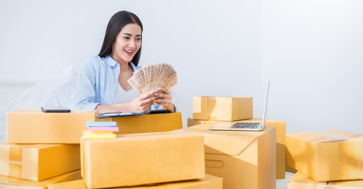 Ilustrasi bisnis online