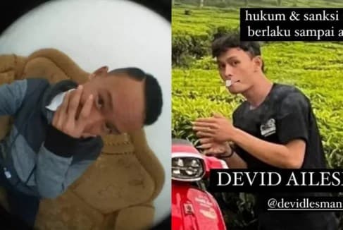 Devid Ai Lesmana, pelaku pembunuhan mahasiswi di apartemen Bogor.