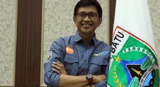 Eddy Rumpoko, eks Walikota Batu meninggal dunia.