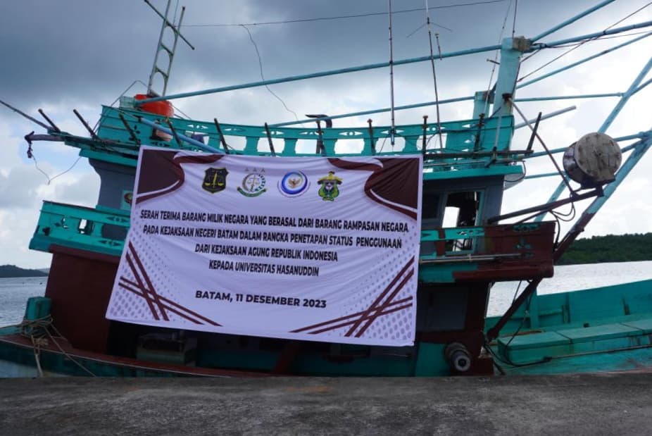 Kapal CM 91499 TS (Foto: Kejagung)