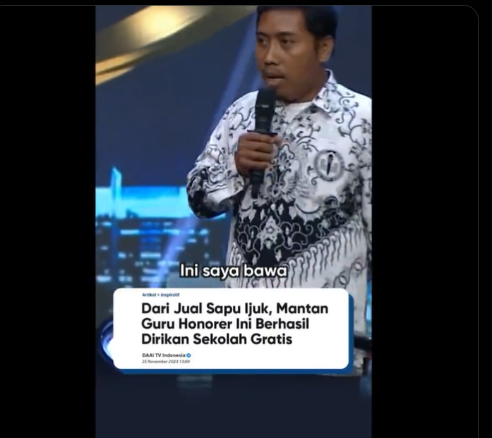 dari X : @kegblgnundaedh dan TikTok @daaitvindonesia