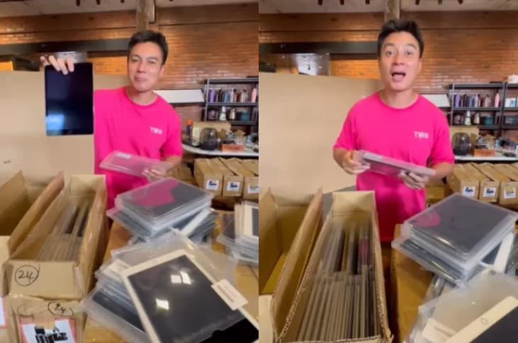 Nahloh! Buntut Video Viral Baim Wong Jual iPad Murah Cuma Rp 1 Juta, Bea Cukai Turun Tangan