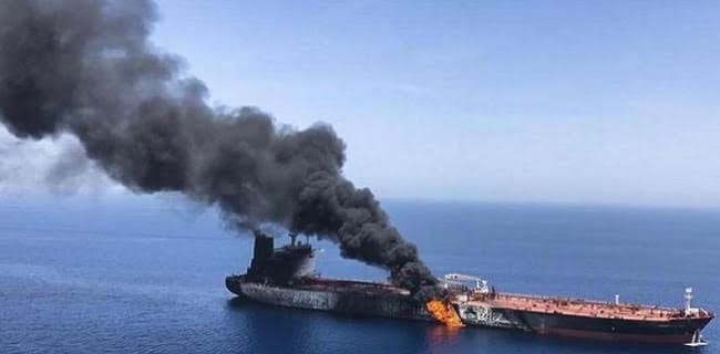 Pentagon Sebut Drone Iran Hantam Kapal Tanker Kimia di Lepas Pantai India