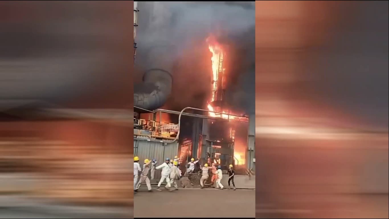 Akibat Ledakan Tungku 12 Karyawan PT ITSS Meninggal Dunia (Foto:Istimewa)