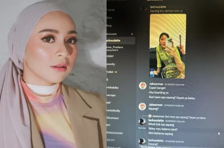 Selebgram Ira Nandha Bongkar Hubungan Gelap Suami dengan Pramugari.
