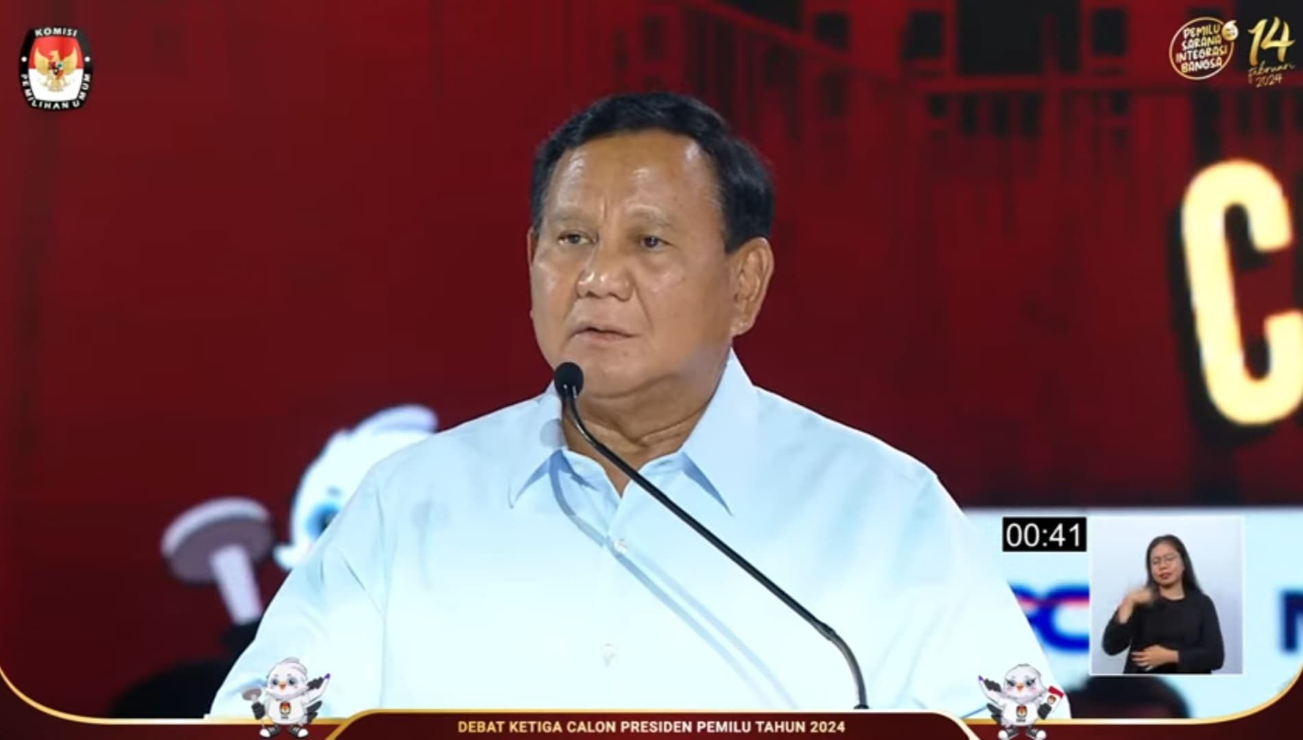 Prabowo Subianto (Foto: YouTube KPU)