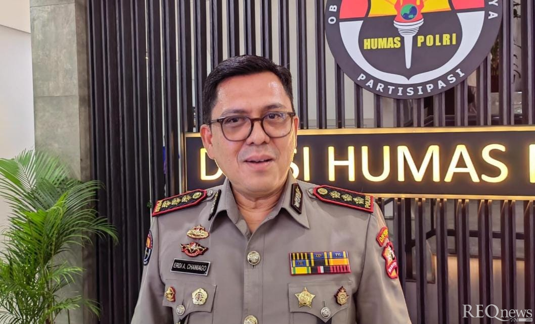 Kabagpenum Divisi Humas Polri Kombes Erdi Chaniago (Foto: Hastina/REQnews)