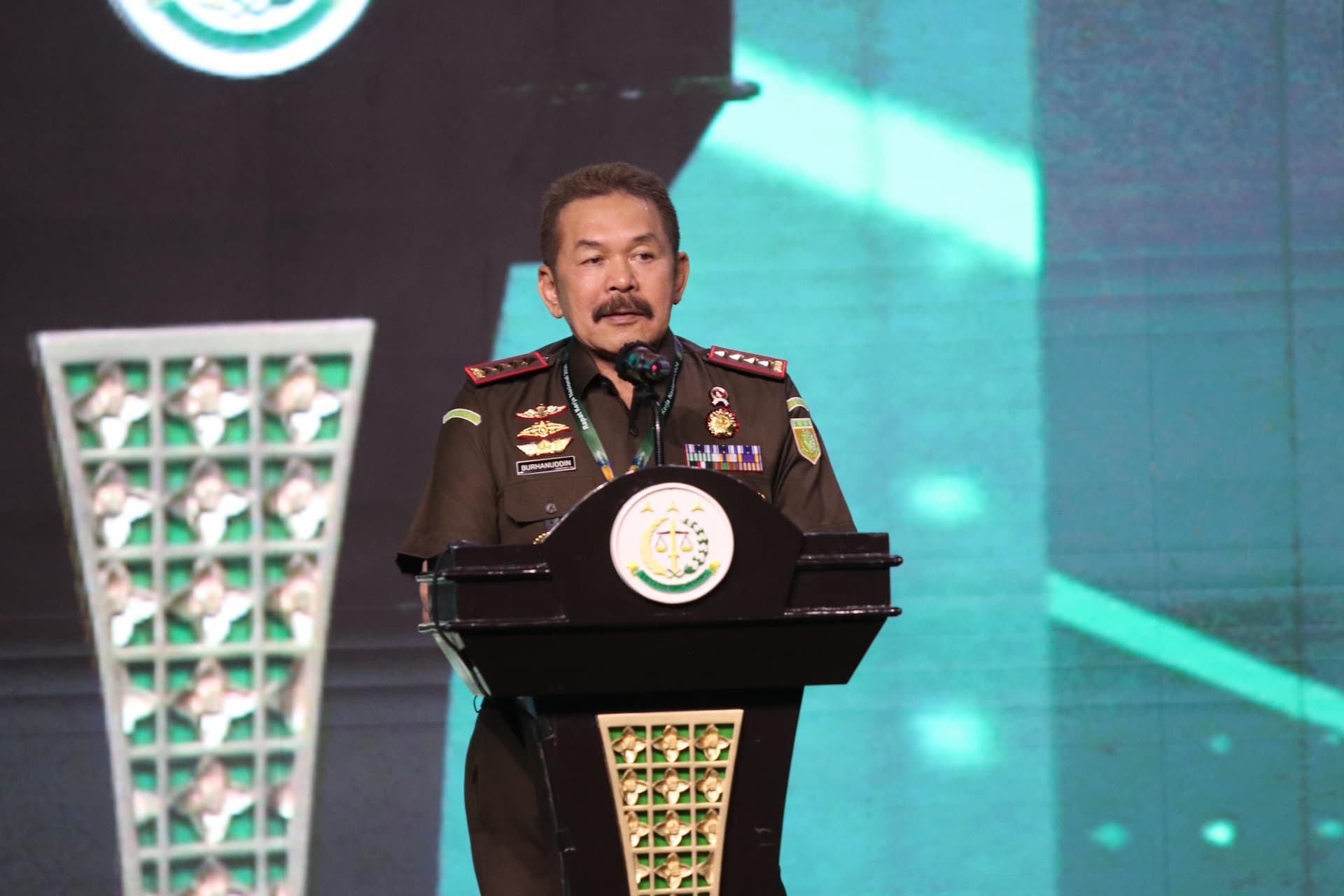 Jaksa Agung ST Burhanuddin dalam Rakernas Kejaksaan Agung 2024 (Foto: Puspenkum Kejagung)