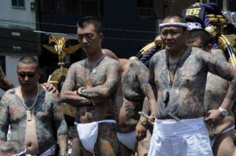 Ilustrasi Kelompok Yakuza Jepang (Foto:Istimewa)