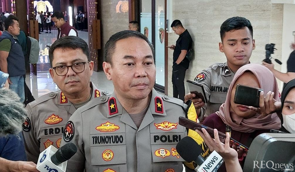 Karopenmas Divisi Humas Polri Brigjen Trunoyudo Wisnu Andiko di Mabes Polri (Foto: Hastina/REQnews)