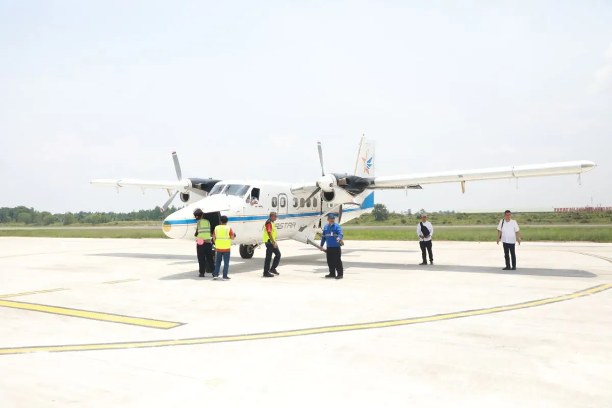 Ilustrasi Pesawat Cargo SOA (Sumber: humasprovkaltara)