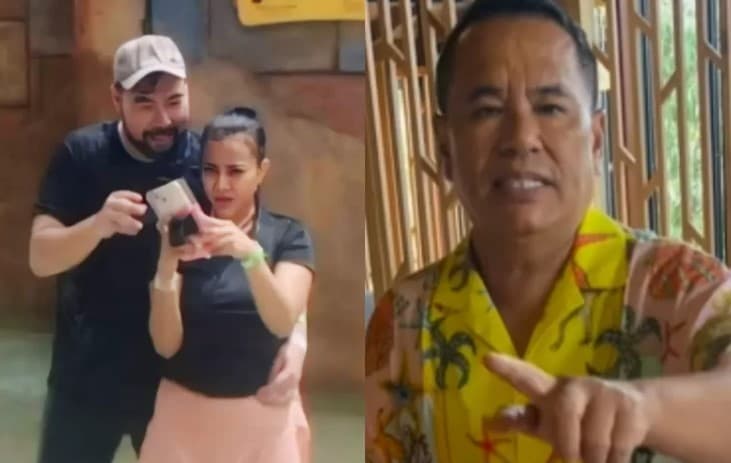 Beredar foto mesra Aden Wong dan Tisya Erni. (Foto: Instagram)