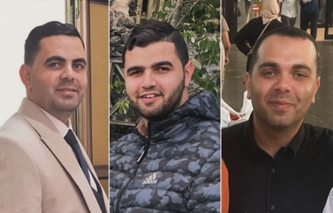 Hazem, Amir, dan Mohammed, tiga putra pemimpin Hamas Ismail Haniyeh yang dibunuh Israel pada Hari Idul Fitri.