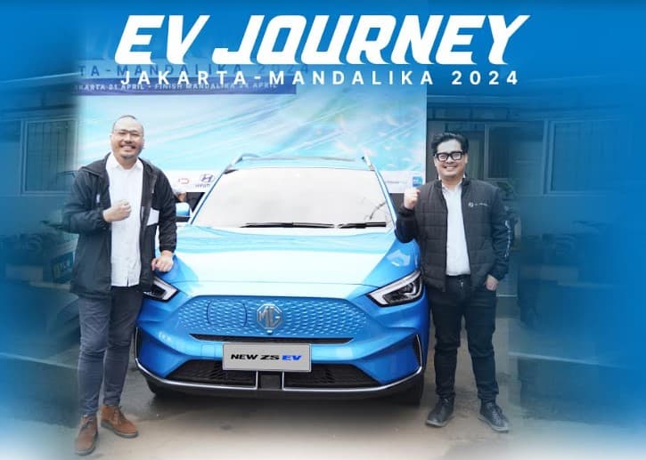 MG Motor Indonesia dan PLN melalui unit usahanya, PLN Icon Plus, memulai perjalanan kendaraan listrik spektakuler dari Jakarta ke Mandalika.