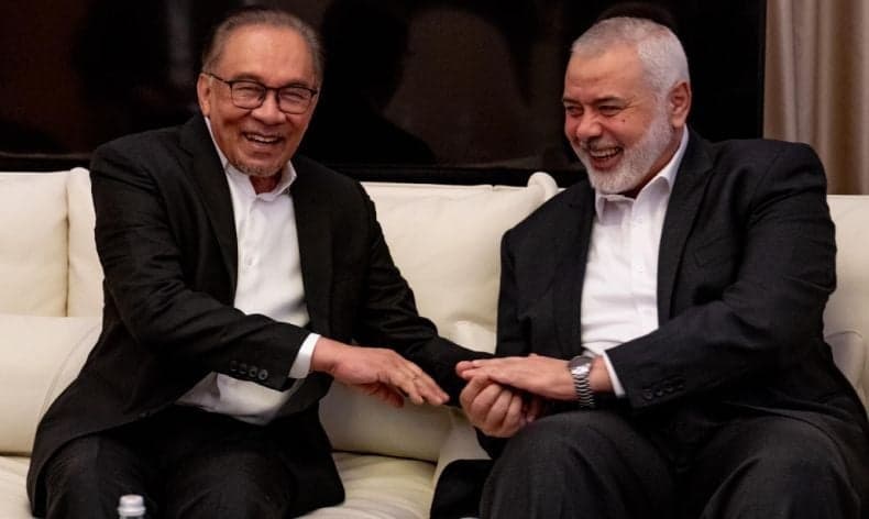 Facebook Pulihkan Postingan Pertemuan PM Anwar Ibrahim dan Pemimpin Hamas Ismail Haniyeh (Foto:Istimewa)