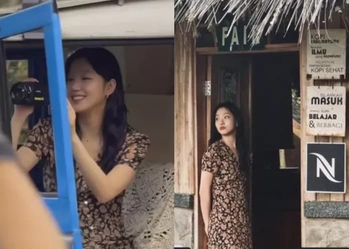 Kim Go Eun terciduk lagi ada di Garut, Jawa Barat. (Foto: Instagram)