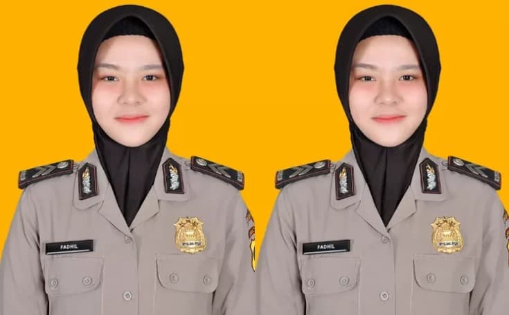 Viral oknum polwan di Jatim, Briptu Fadlihatun Nikmah bakar suami hidup-hidup. (Foto: Instagram @al_khauter01)