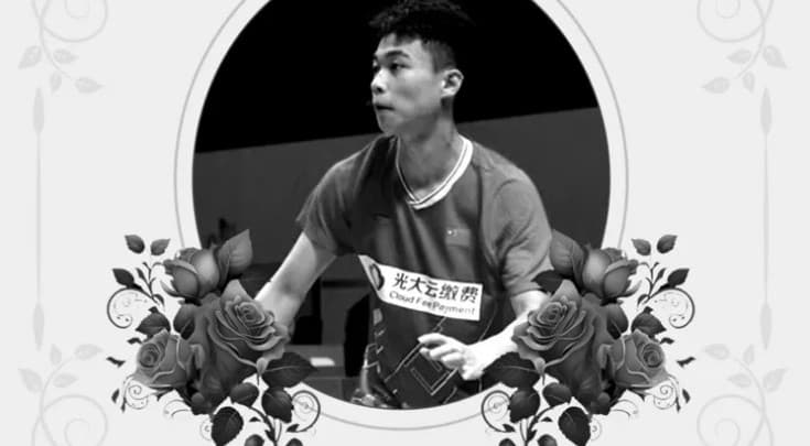 Zhang Zhie Jie, pebulutangkis asal China yang meninggal di Yogyakarta.