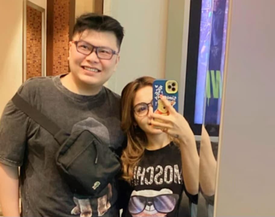 Ronald Tannur bersama kekasihnya Dini Sera Afrianti [Foto: TikTok @Bebyandine]