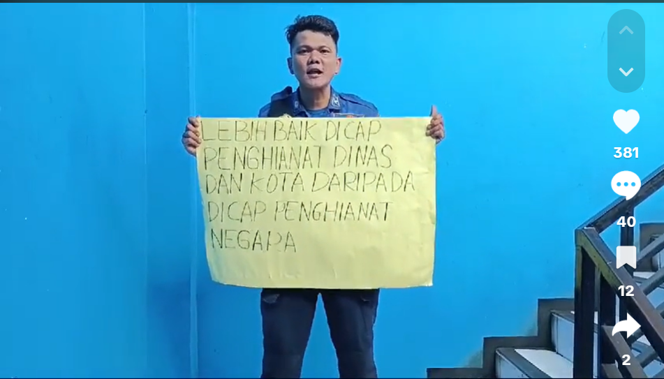 Viral Video Petugas Damkar Depok yang Ramaikan Room Tour Alat Operasional Minta Atasannya Diperiksa