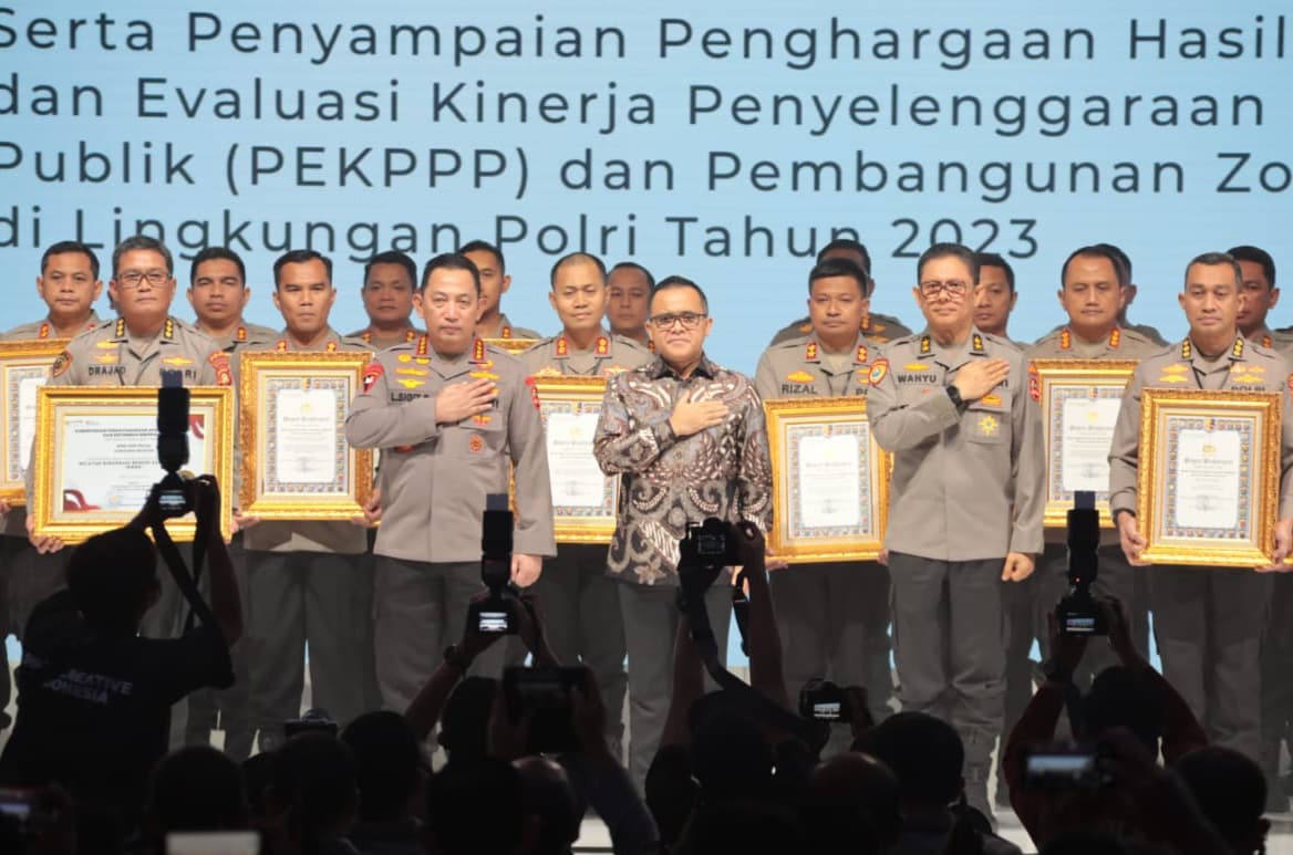 SSDM Polri Raih Penghargaan Pelayanan Prima (Foto: Istimewa)