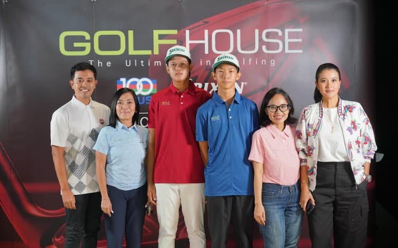 Golf House Dukung Talenta Muda Indonesia di 100PLUS Srixon Junior Championship 2024.