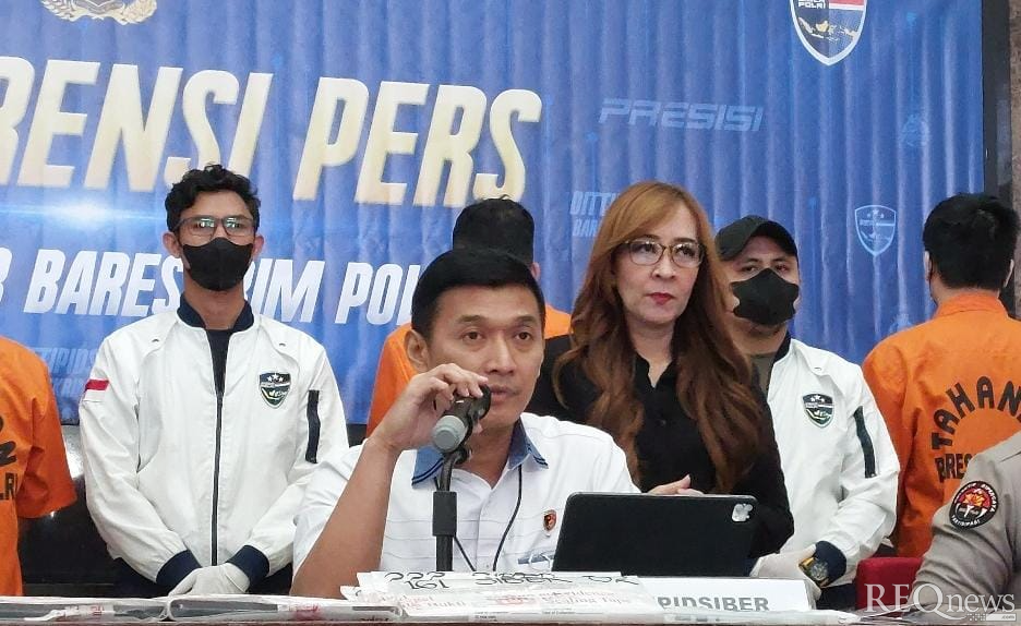 Dirtipidsiber Bareskrim Polri Brigjen Himawan Bayu Aji (Foto: Hastina/REQnews)