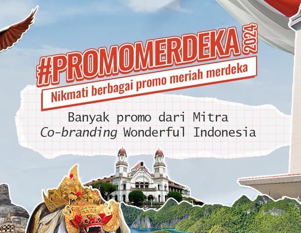 Puluhan Mitra Co-Branding Wonderful Indonesia Meriahkan Program HUT Kemerdekaan RI ke-79!