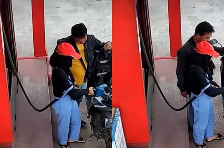Viral Pegawai Pertashop Dilecehkan Konsumen Saat Isi BBM, Aksi Bejat Pelaku Terekam CCTV!