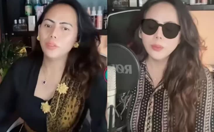 Sosok Fransiska Sari, Waria yang Diduga Lecehkan Wanita Berkerudung Saat Live TikTok. (Foto: X/@dhemit_is_back)