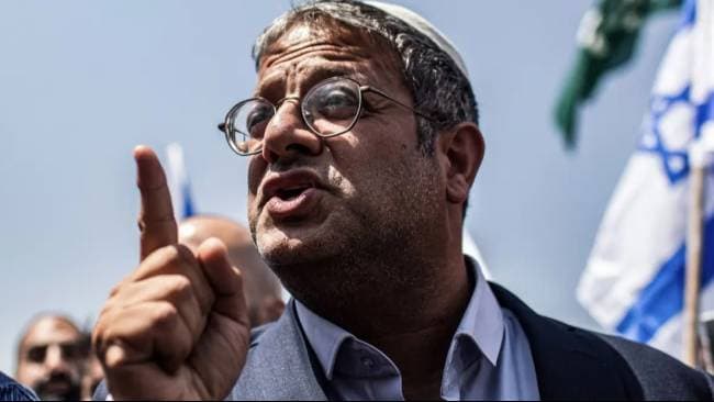 Menteri Radikal Israel Serukan Bunuh Lebih Banyak Tahanan Palestina di Tepi Barat