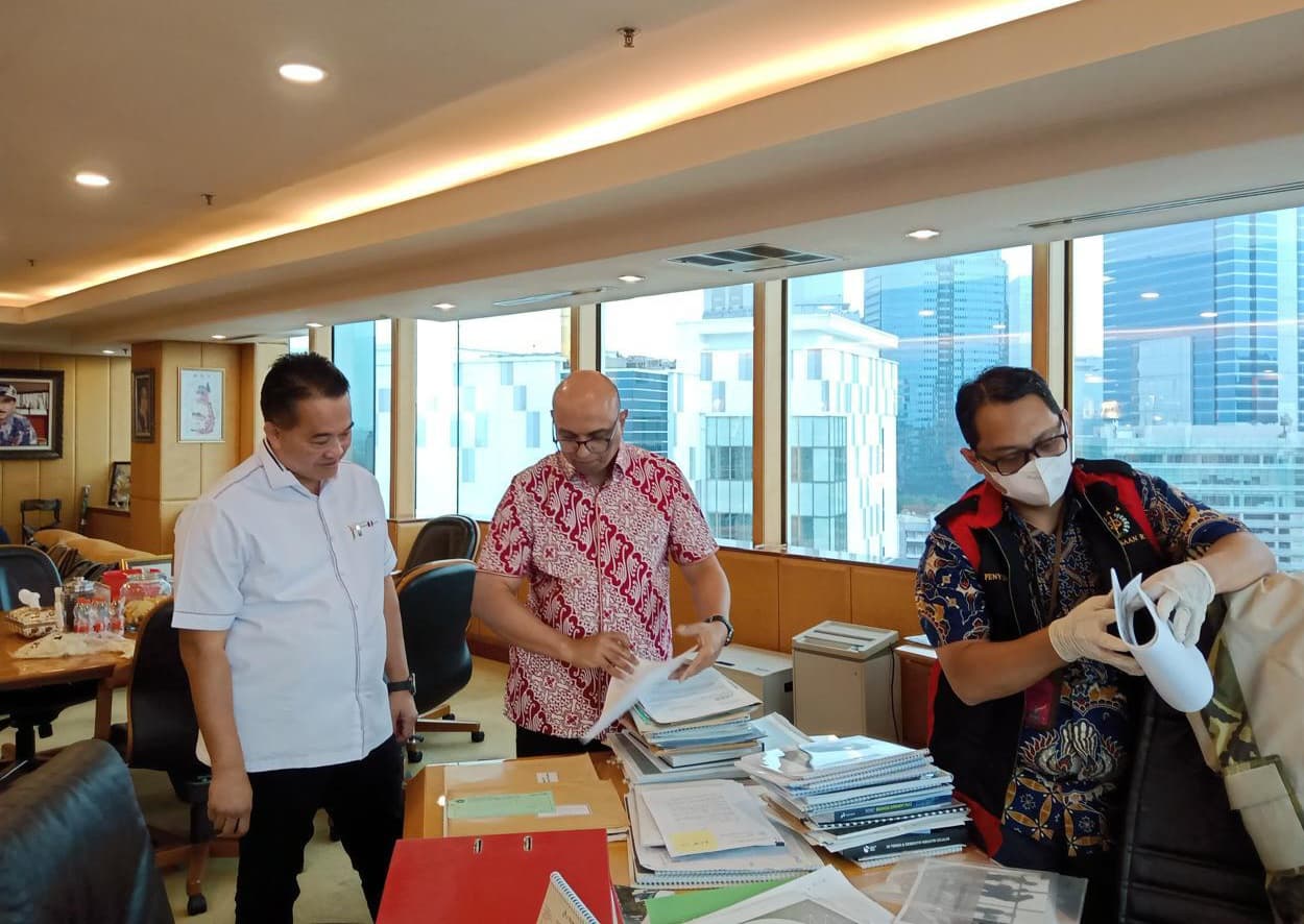 Kejati DKI Jakarta melakukan penggeledahan terkait kasus dugaan korupsi (Foto: Kejaksaan)