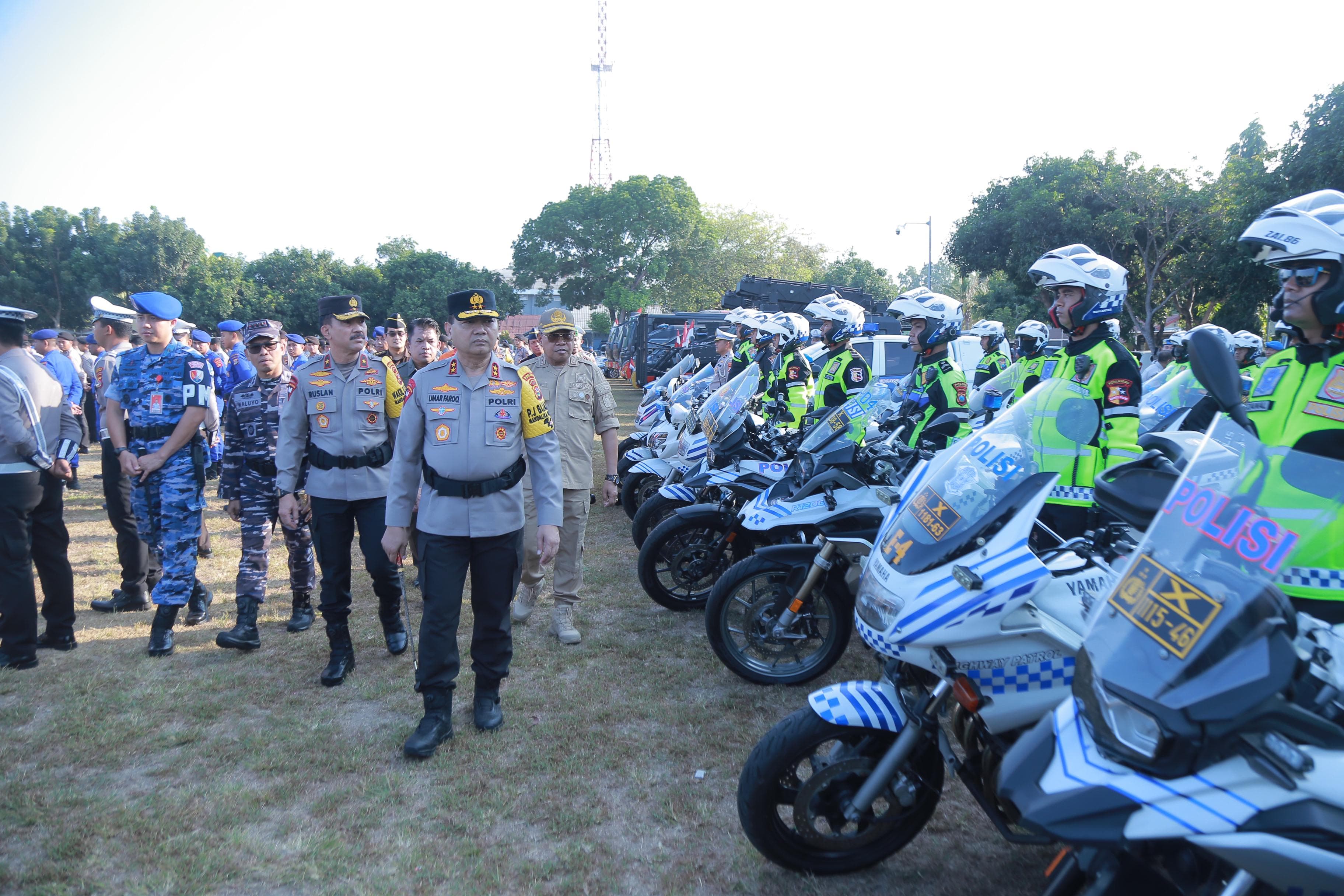 2.736 Personil Gabungan Dikerahkan, Amankan Event MotoGP 2024 di Mandalika!