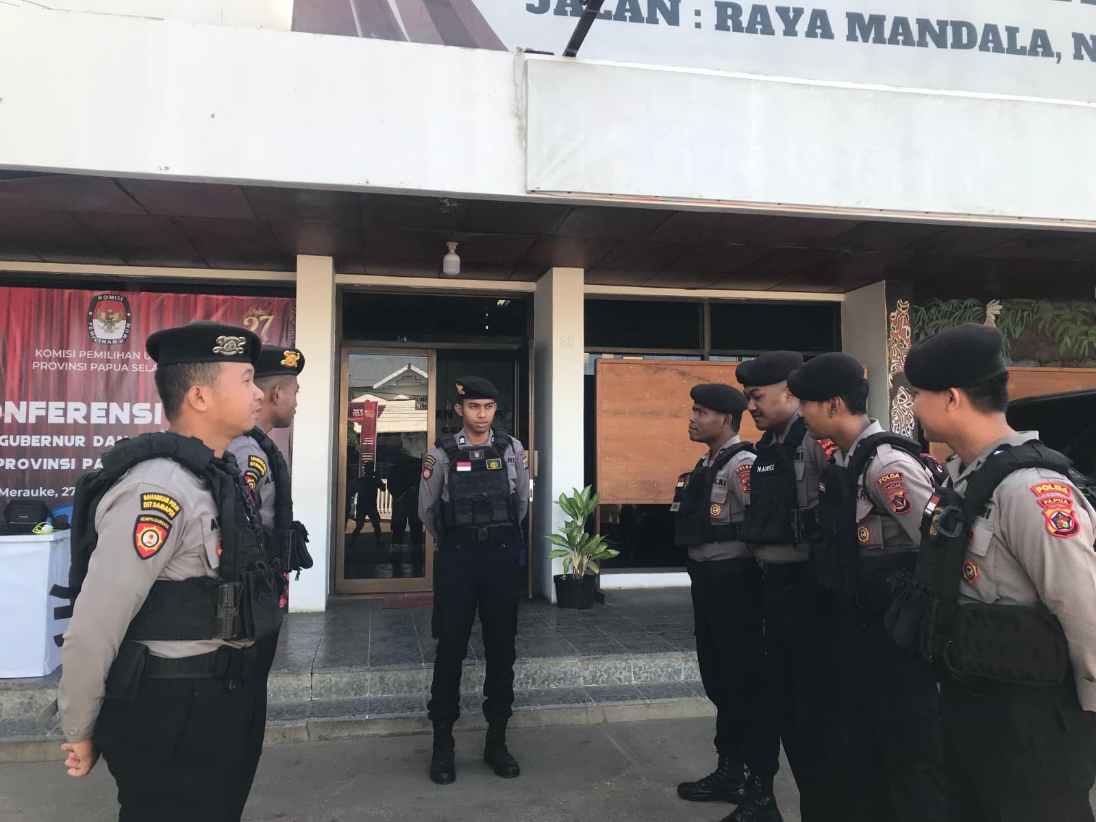 Jelang Penetapan Paslon Pilkada 2024, Satgas OMPC II Papua Selatan Tingkatkan Pengamanan 24 Jam!