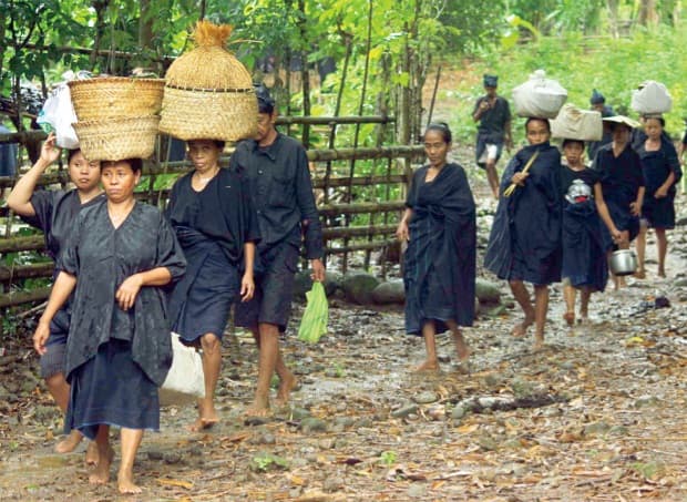 Suku Kajang (Foto: Koran Tempo)